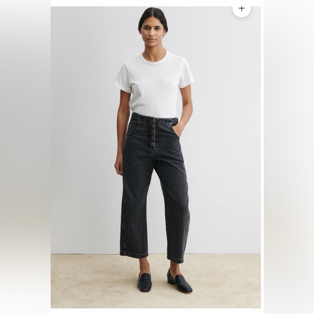 Rachel Comey Charcoal Cropped Jeans